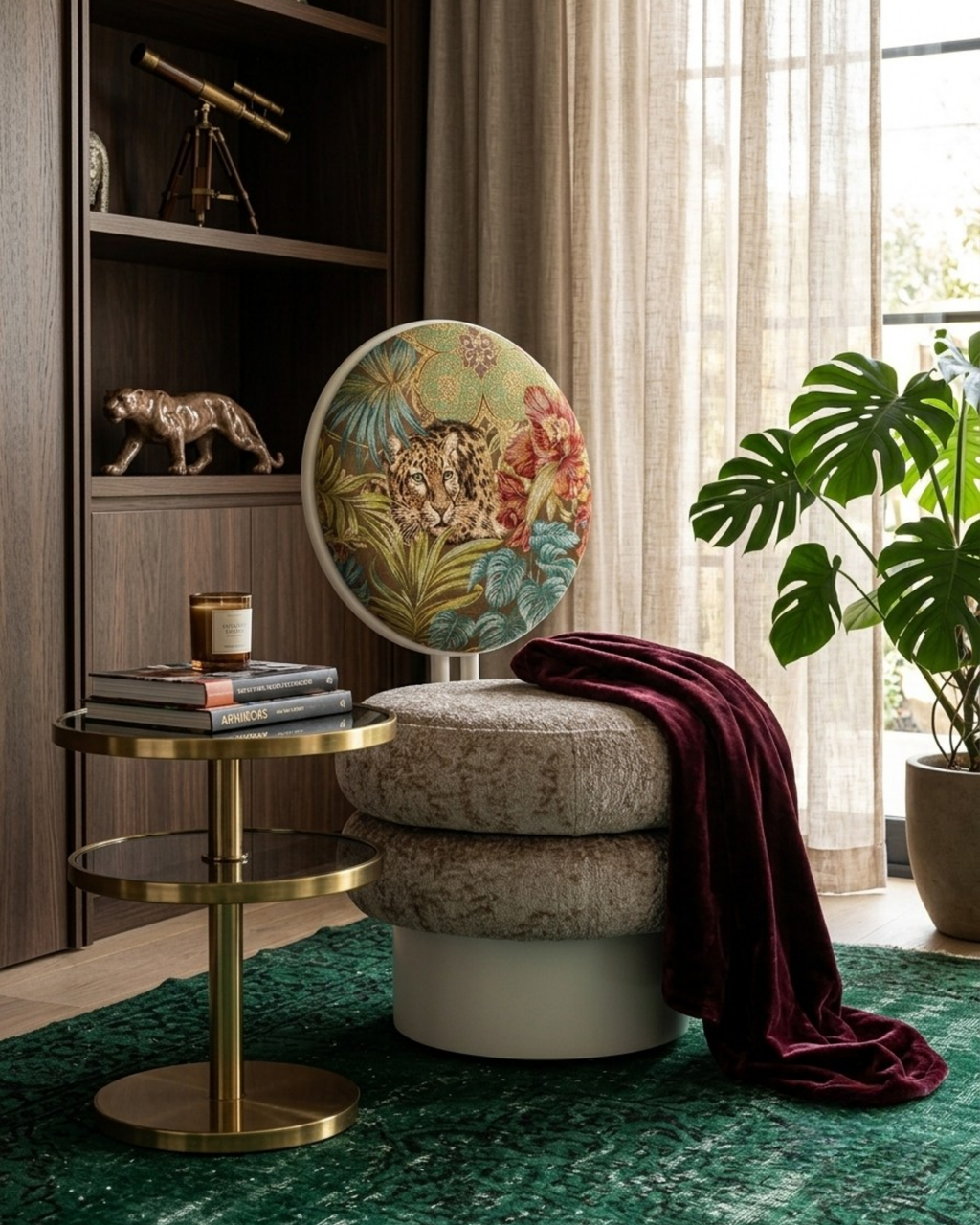 KONACConcept 'Lady Chair' Premium Puff